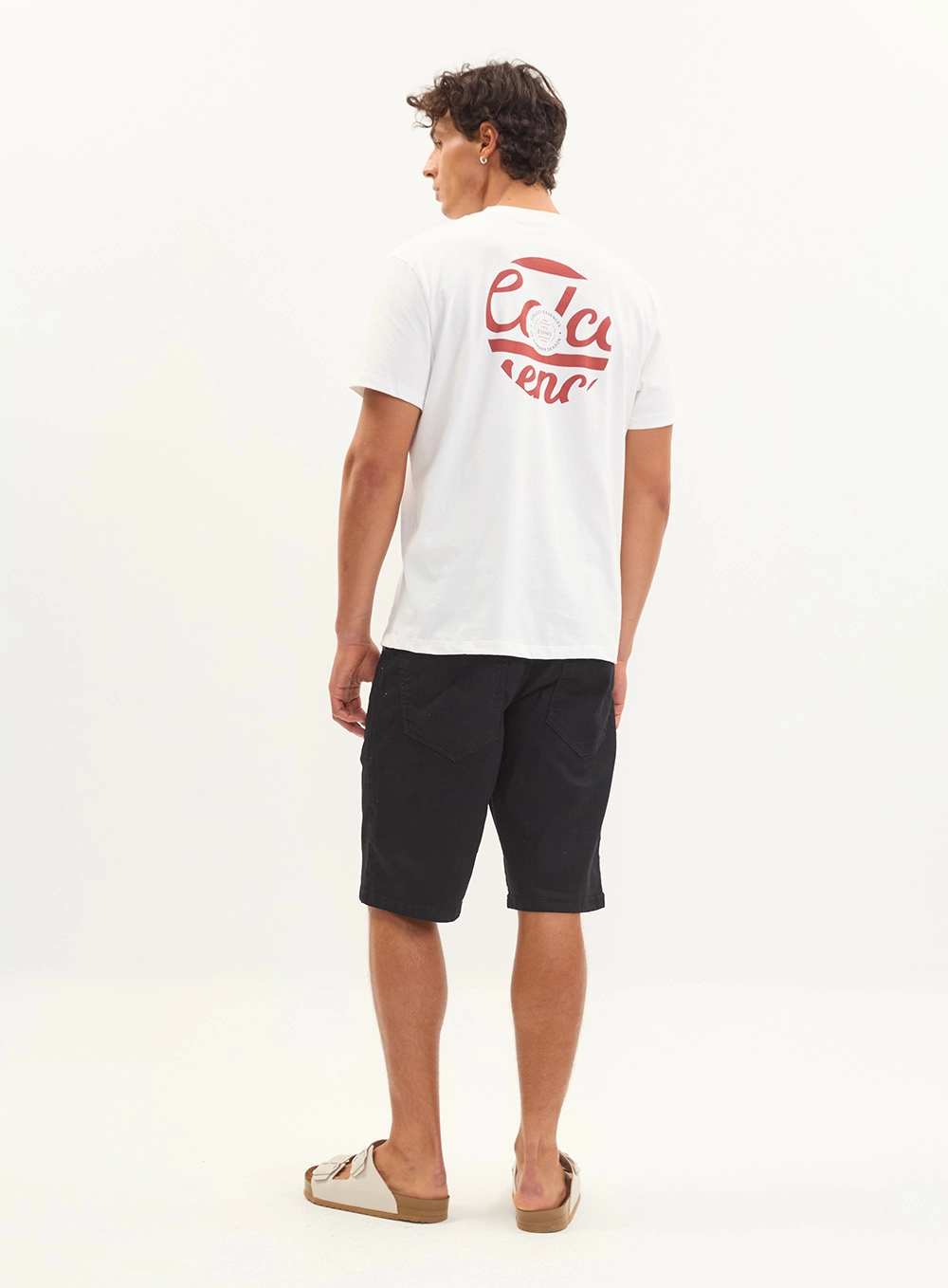 Camiseta Masculina Regular Estampa Costas Off Shell