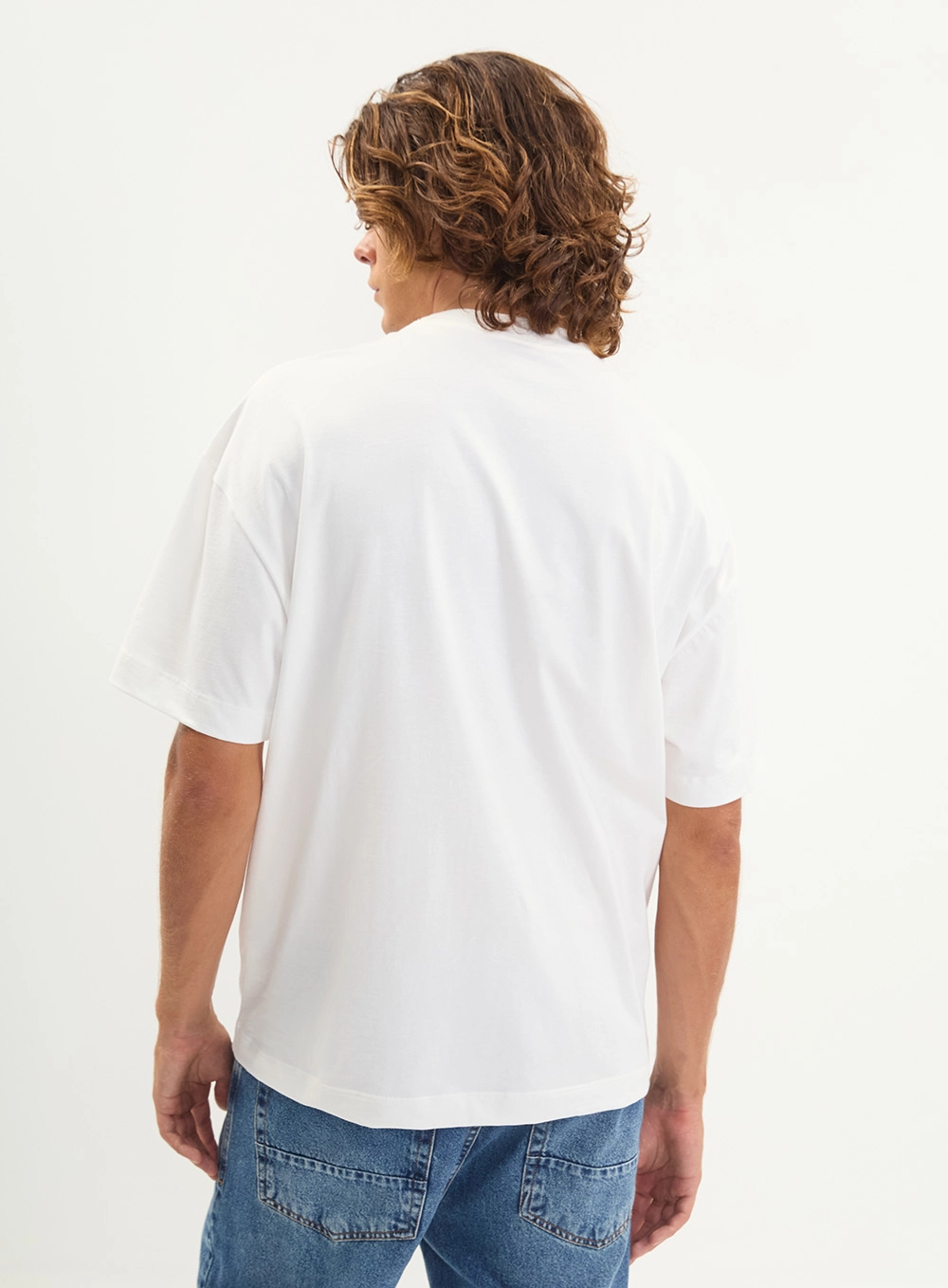 Camiseta Masculina Box New Estampa Localizada Off Shell