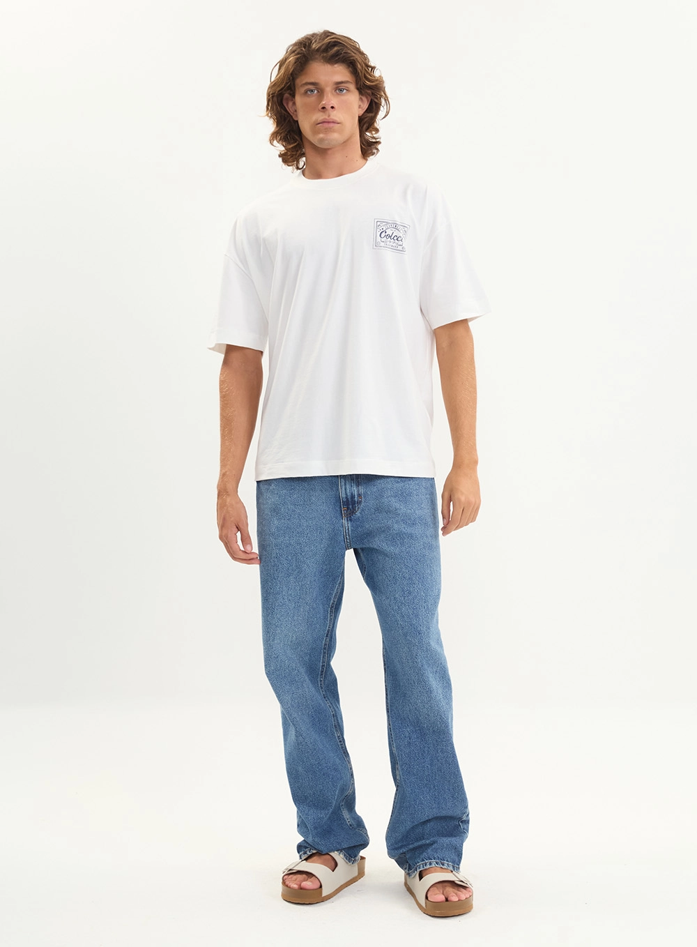 Camiseta Masculina Box New Estampa Localizada Off Shell
