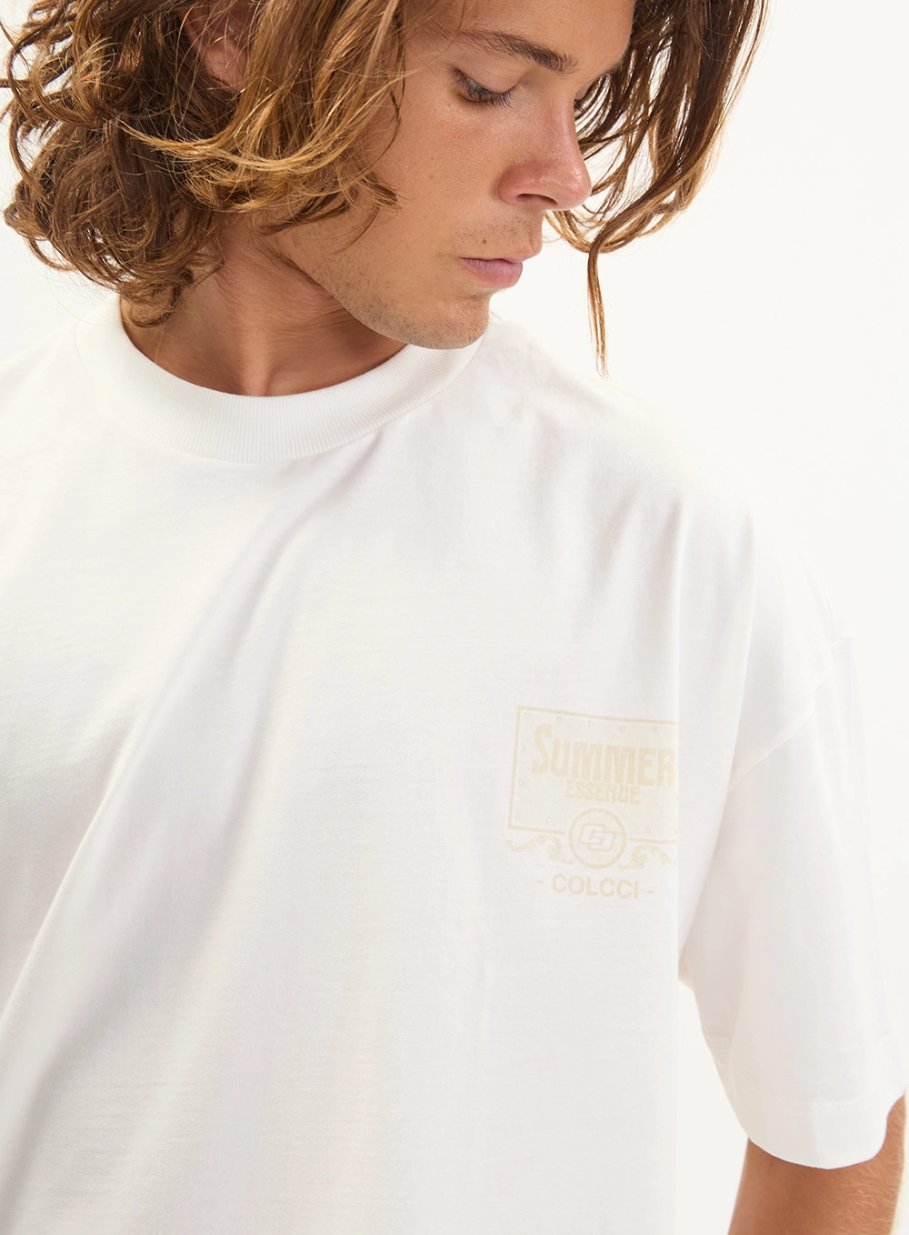 Camiseta Masculina New Box Detalhes Costas Off Shell