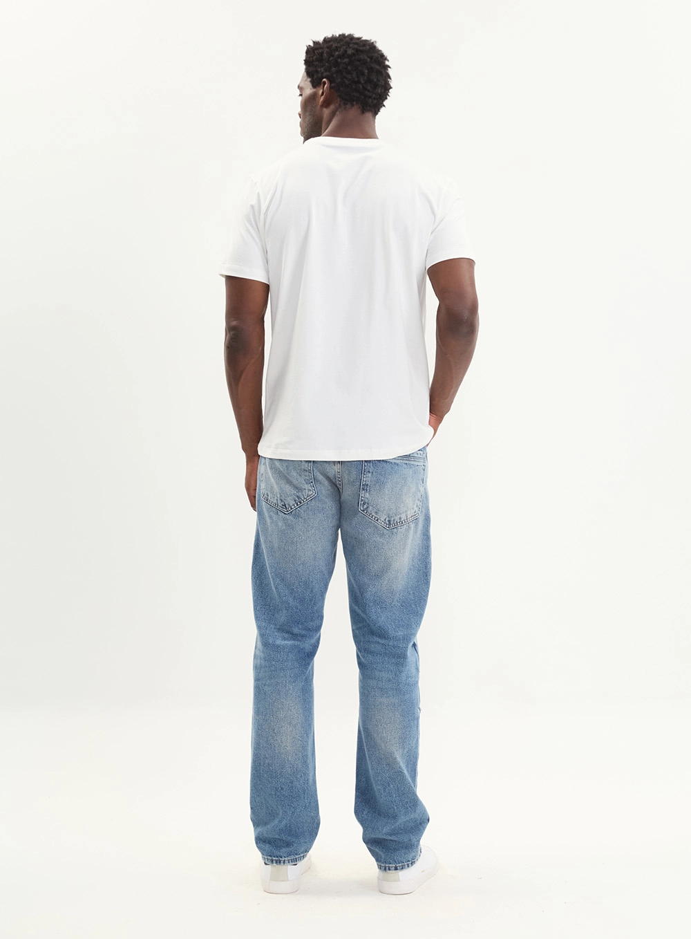 Camiseta Masculina New Slim Estampada Off Shell