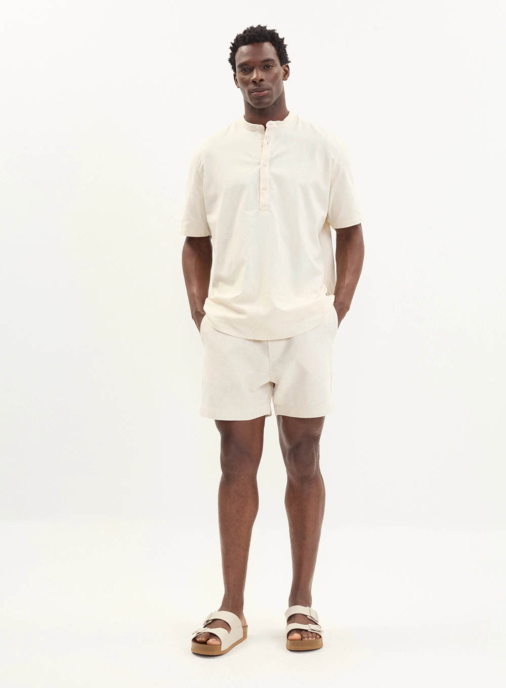 Camisa Bata Masculina Com Caimento Reto Off