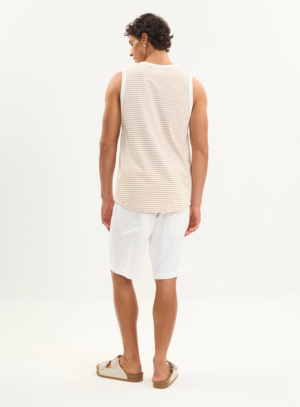 Regata Masculina Comfort Listrada Estampados