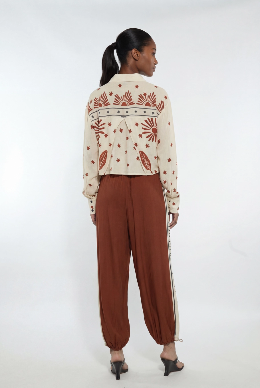 Camisa Feminina Box Estampada Estampados 2
