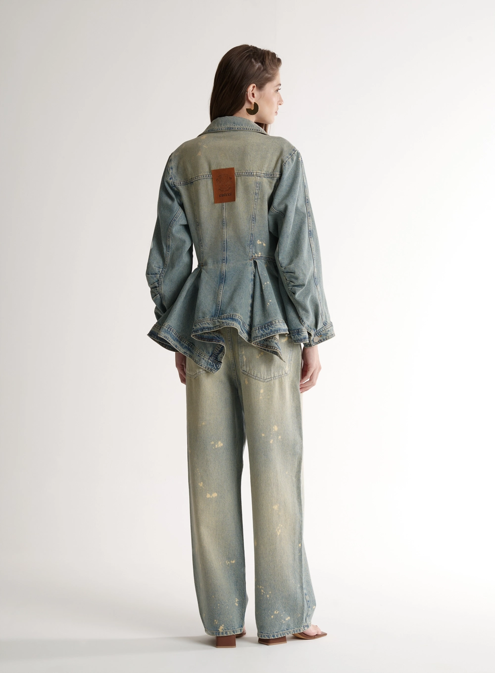 Calça Jeans Wide Leg Feminina - Livia Índigo