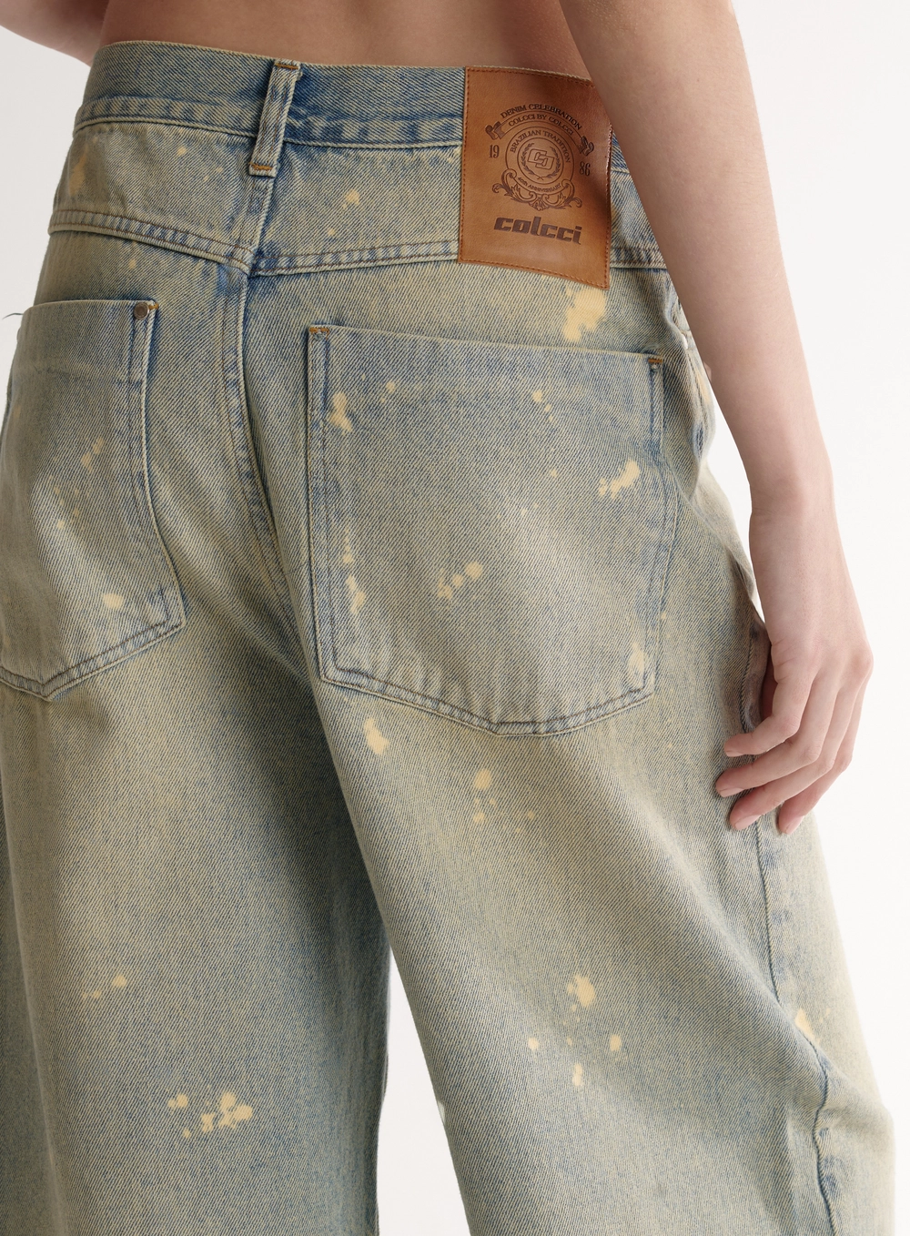 Calça Jeans Wide Leg Feminina - Livia Índigo