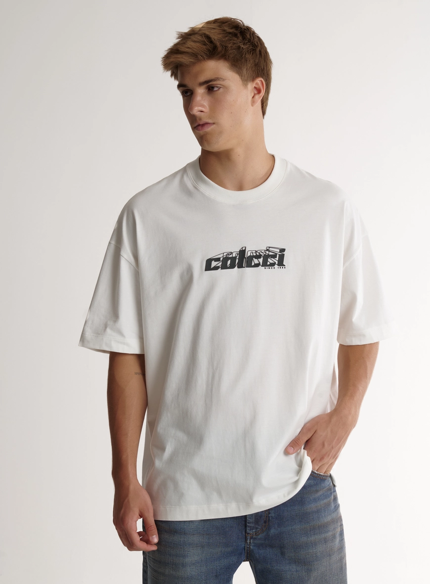 Camiseta Masculina Oversized Com Estampa