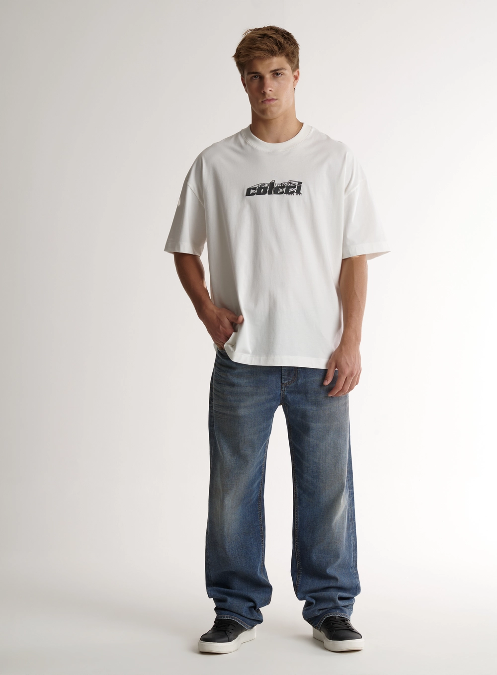 Camiseta Masculina Oversized Com Estampa Off Shell