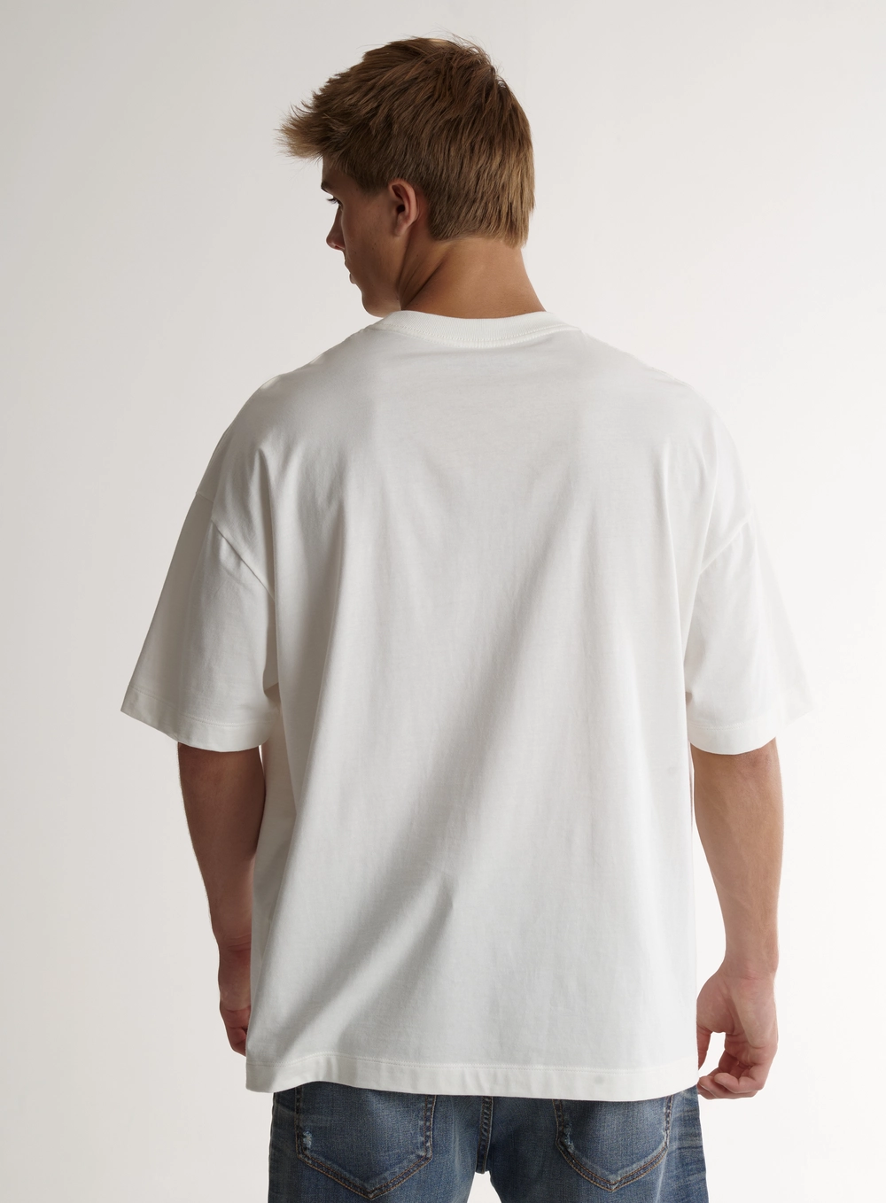 Camiseta Masculina Oversized Com Estampa Off Shell