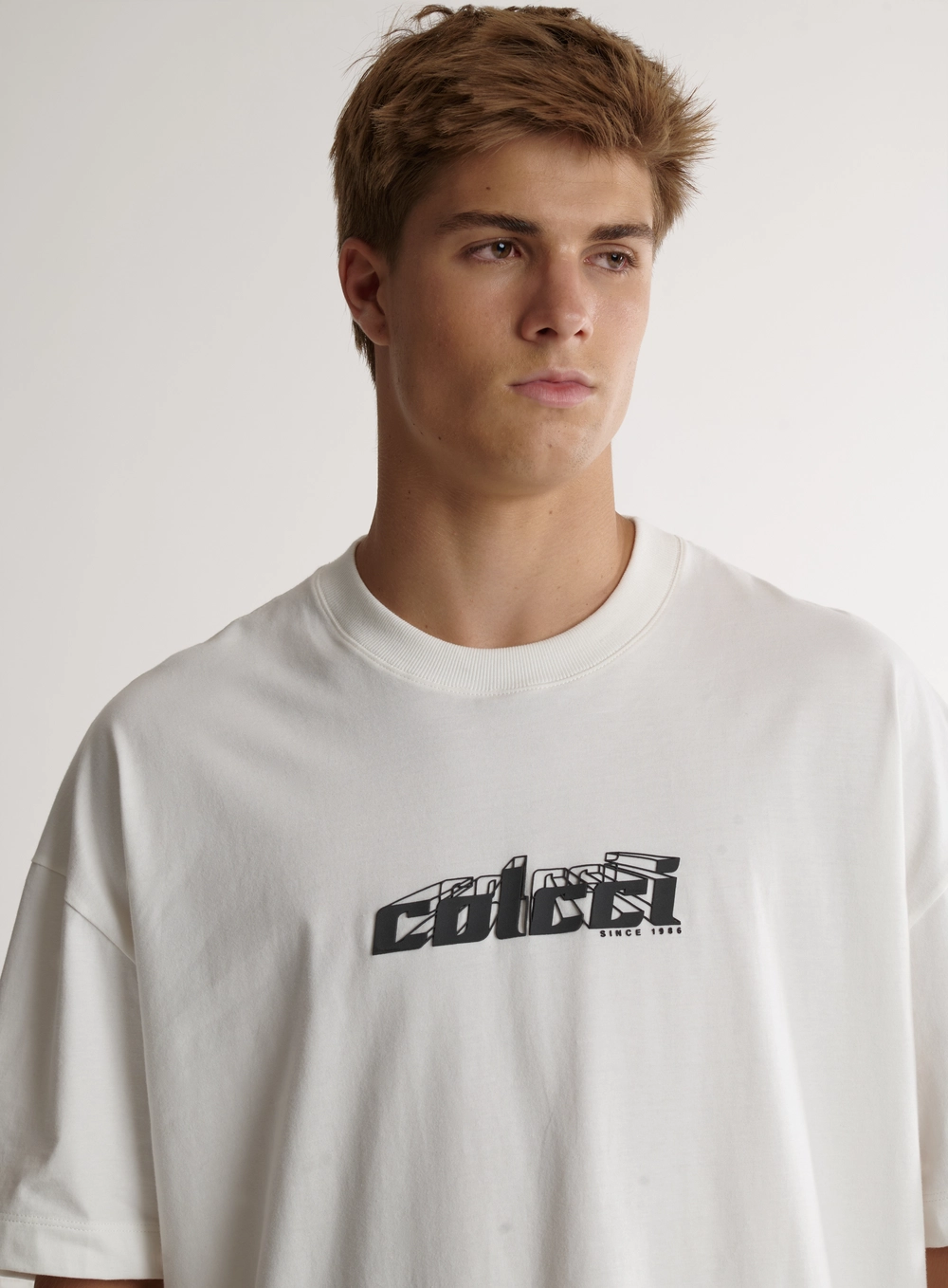 Camiseta Masculina Oversized Com Estampa Off Shell