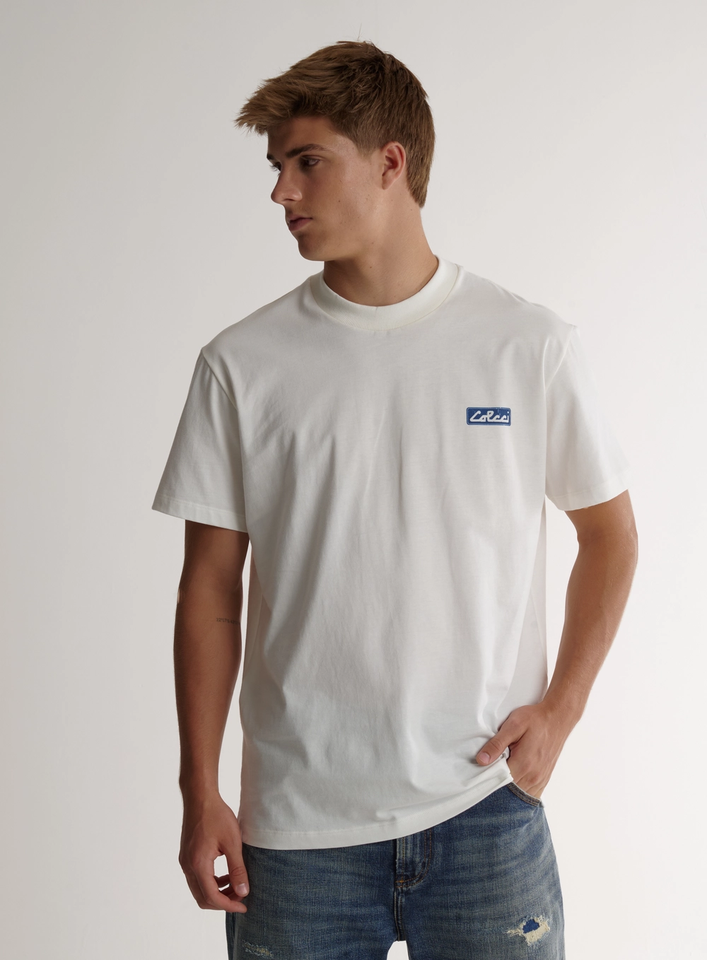 Camiseta Masculina Oversized Com Estampa Off Shell