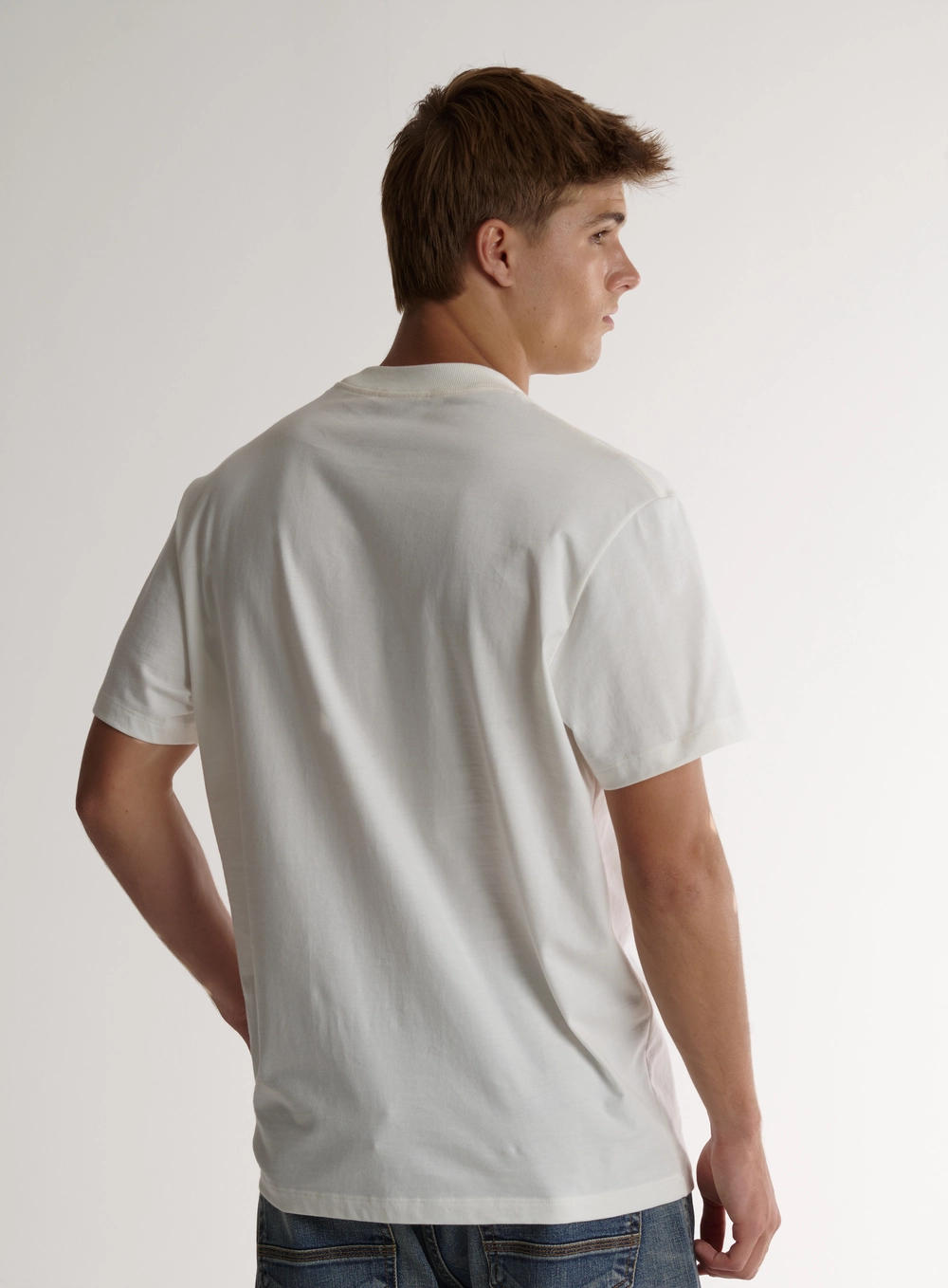 Camiseta Masculina Oversized Com Estampa Off Shell