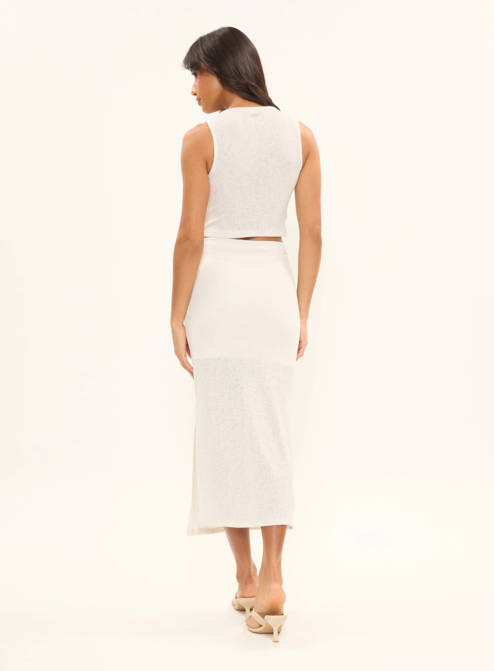 Top Tricot Small Com Aplicação De Metal Off Shell 4