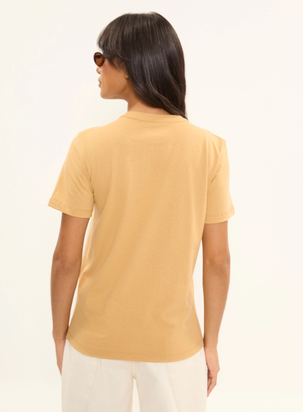 Camiseta Feminina Regular Estampa Authentic Amarelo 2